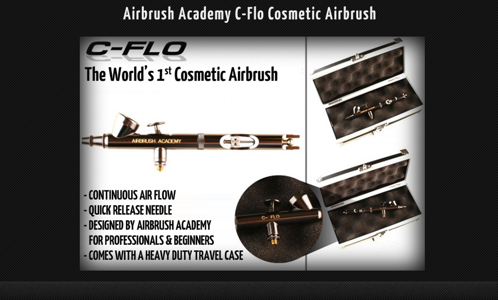   Academy HD Professional C FLO Cosmetic Airbrush / Gun for a Kit System